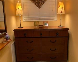 BERNHARDT Furniture Dresser with Lion's Head Pull Handles