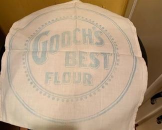 Vintage Gooch's Best Flour Sack