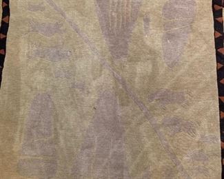 Hand Spun Virgin Wool Nepal Area Rug