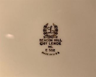 LENOX China - BEACON HILL Pattern