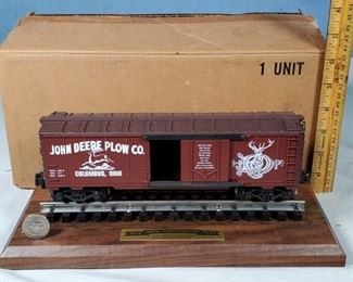 John Deere 80thAnniversary Train Car Display