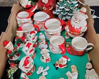 Retro Vintage Porcelain Christmas Novelties