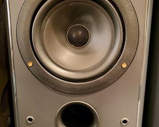 Lot 3402  $300.00  Pair of KEF RDM 2 SP3254 Reference Monitors in All Black. Floor, Standing or Bookshelf Speakers. Very Highly Rated by Stereophile. Currently Selling on Ebay for $799.99 in Cherry.  	13" H x 9" W x 10" D	