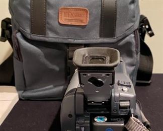 Lot 3419  $120.00. Sony Digital 8 Video Camera, Model DCR-TRV730 w/ 500X Digital Zoom. Includes Original Manual, 2 Batteries, Sony Memory Stick and LTX Series Cameral Bag by Tamrac. Still looking for Battery Charger and Remote. 