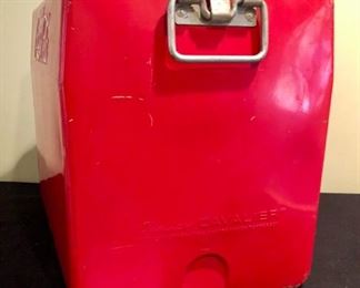 Lot 3429  $350.00  Vintage iconic Coca-Cola Cooler by Cavalier Products in Awesome condition, original Coca Cola bottle opener.