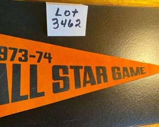 Lot 3462.  $30.00  1973-74 Hockey All-Star West Division Pennant.