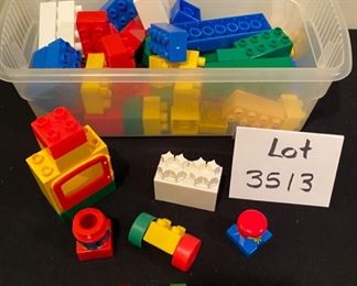 Lot 3513.  $15.00. Vintage Lego Duplo Box - The best toys in the world for little ones.  