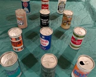 Lot 3375 HIT US WITH YOUR BEST SHOT! Huge Lot of 500 ish Vintage Beer Cans, This is going to be a silent auction, Best Bid Wins!  Serious bids will be accepted through Saturday 10/31