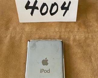 Lot 4004  $135.00. Just Added.  iPod Classic 7th Gen.  160GB.  Over 500 songs already on the iPod.  Use as a additional hard drive or fo storing your digital music.