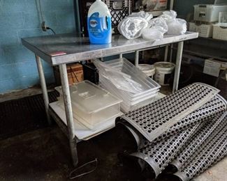 Stainless Steel Prep Table