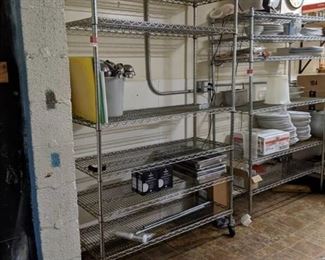 Shelving With Contents