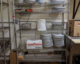 Shelving With Contents