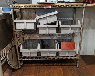 Shelving With Contents