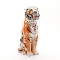 Italian Ceramic Bengal Tiger Statuette, Mid-20th Century Estimate $900-$1500