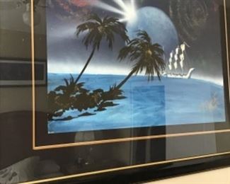 Mira Paris Acrylic Painting 