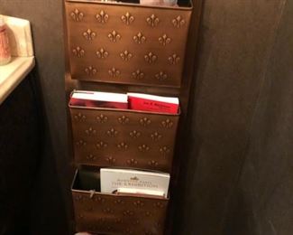 copper magazine  holder