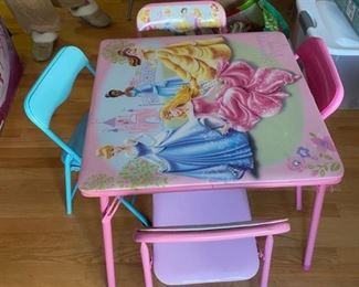 children table and chairs