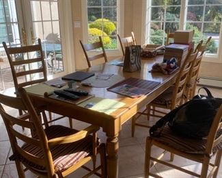 table and chairs kitchen