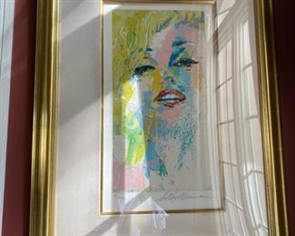 limited edition of Marilyn Monroe 1992 by Le Roy Neiman