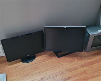 Monitors.
