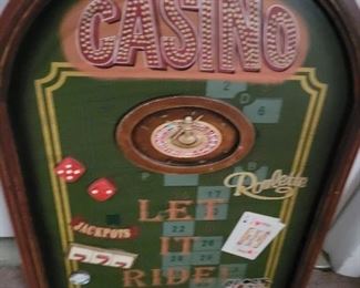 Casino Wall Hanging - $20
