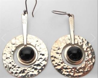 Raquel Cano Sterling Silver Earrings 