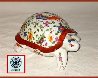 Charmart Limoges Turtle Box 