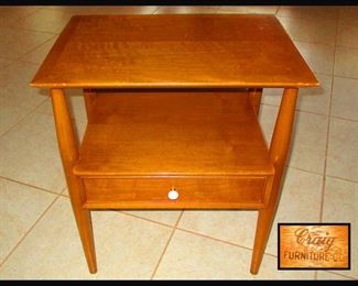 Craig Furniture Co Mid Century Modern End Table