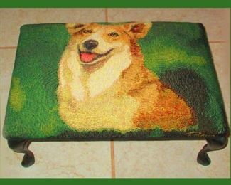 Cute Corgi Footstool