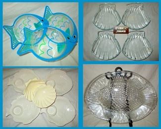 Fishy Bowls and Plates 