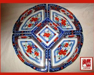Lazy Susan Imari Style Japan 