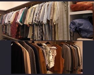 Lots of Nice Men's Clothes