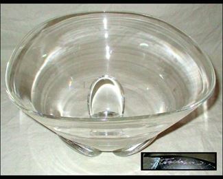 Steuben Signed Bowl 
