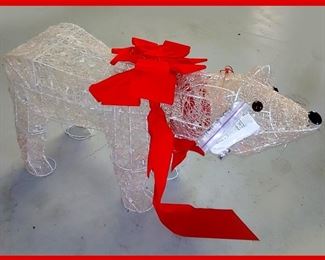 Large Light Up Polar Bear 
