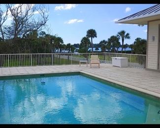 Beautiful View from the Second Floor of this Fabulous Large Estate that will be on the Market Very Soon!! Pretty Rare to Find a Pool on the Second Floor!!