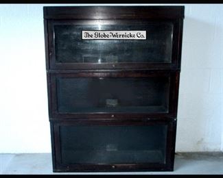 Globe Wernicke Barrister Bookcase, Has Base that Needs Repair 