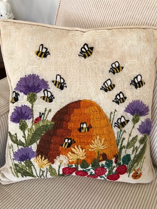 Honeybee pillow!
