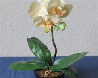 Mini faux orchid
