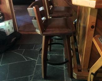 Set of 4 bar stools Ranch style $100