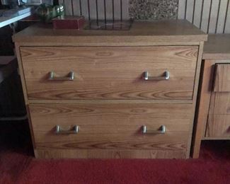 chest of 2 drawers $ 45