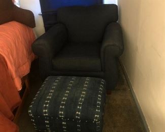 Brown Chair $75    Ottoman $30