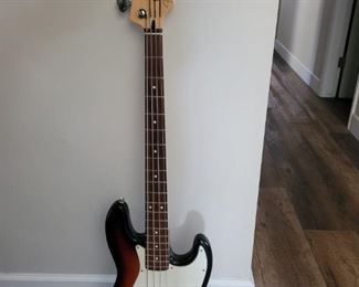 Fender bass guitar