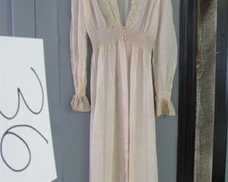 Vintage sheer dressing gown. Beautiful detailing. Appears possibly 1930s