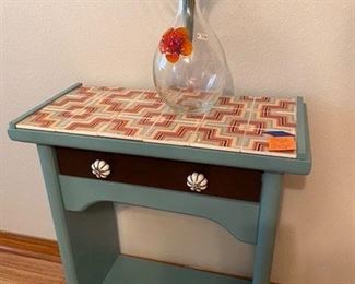 $40 painted side table 