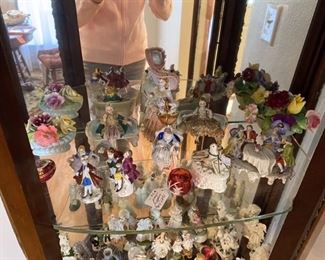 Porcelain figurines $4/$6 to $14 each 