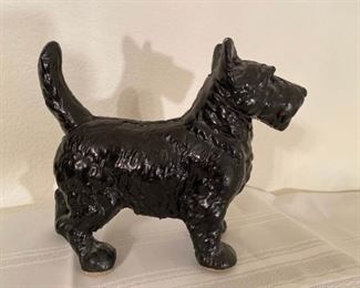 Cast Iron Scottie Dog Doorstop