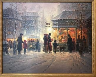 G. Harvey framed art