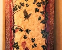 One of two coordinating panels