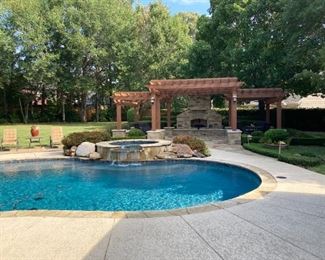 Don't miss viewing the incredible backyard