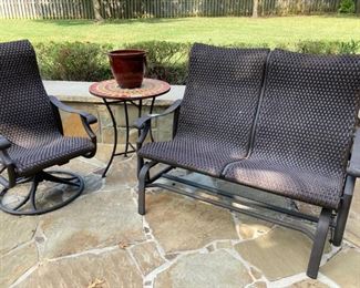 Another chair and glider